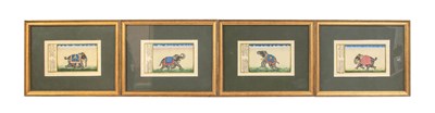 Lot 231 - Indian School (19th century) Studies of...