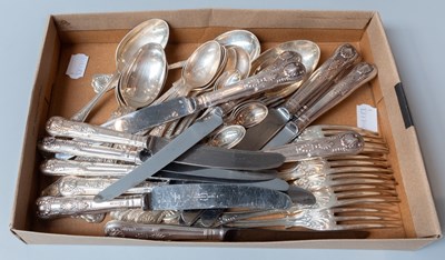 Lot 47 - An Elizabeth II Silver Table Service, by R. E....