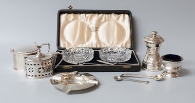 Lot 53 - A Collection of Assorted Silver, including a...