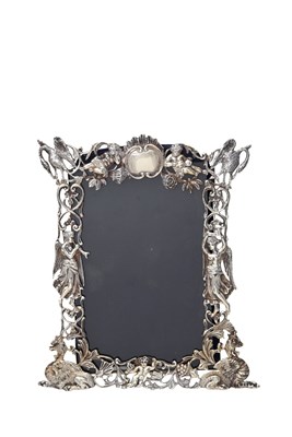 Lot 2159 - A Victorian Silver Photograph-Frame