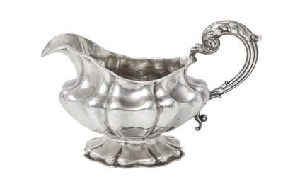Lot 2137 - A William IV Silver Cream-Jug