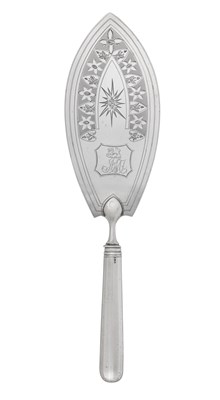 Lot 2087 - A George III Silver Fish-Slice