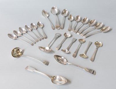 Lot 105 - A Collection of George III and Later Silver...