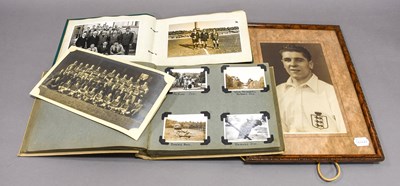 Lot 3012 - Micky Fenton (Middlesbrough And England) Two Personal Photograph Albums