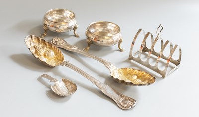 Lot 146 - A Collection of Assorted Silver, including a...
