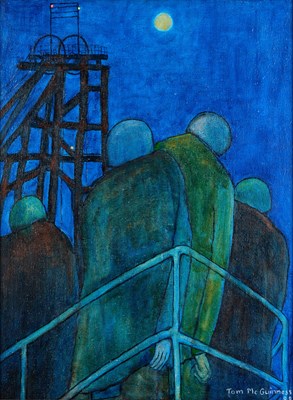 Lot Tom McGuinness (1926-2006) Four Miners Signed...