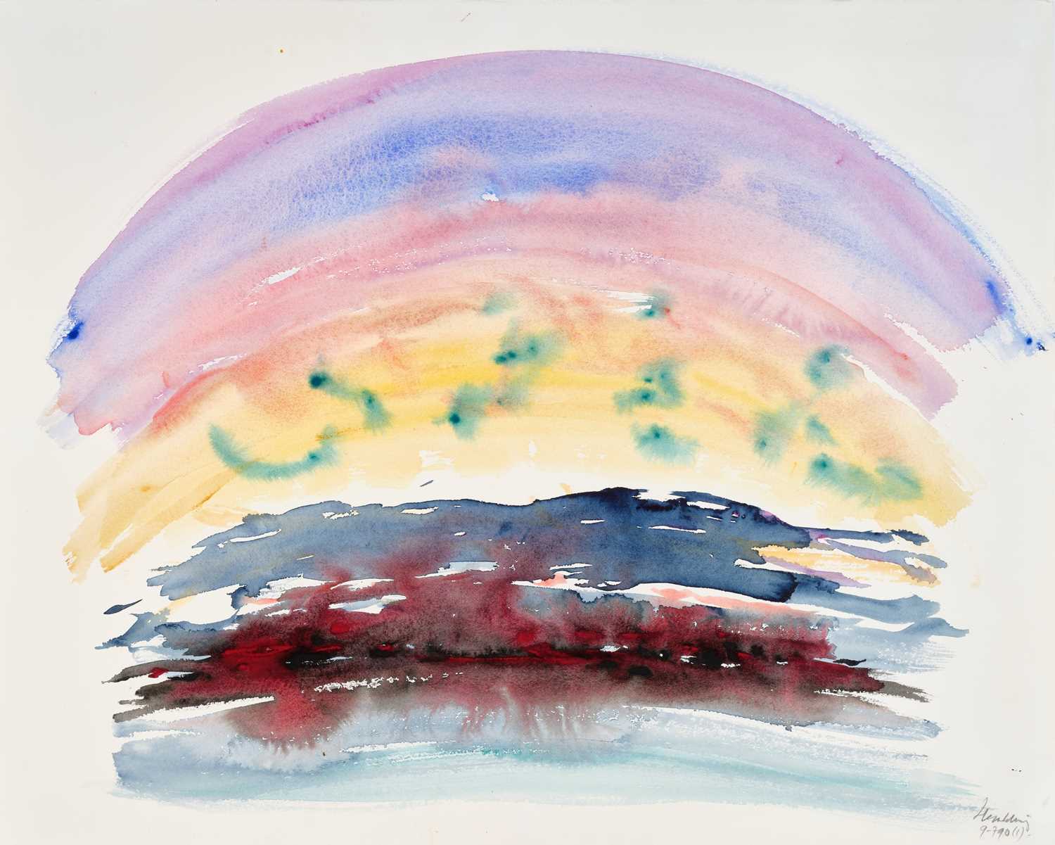 Lot 162 - Maggi Hambling CBE (b.1945) "Sunrise over...