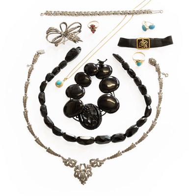 Lot 299 - A Small Quantity of Jewellery, including a...