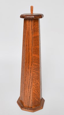 Lot 397 - A 19th Century Oak Kaleidescope of tapering...