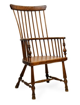 Lot 469 - A Late 19th Century Darvel-Type High Comb-Back...