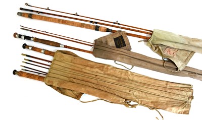 Lot 3031 - A Fosters Split Cane Fly/Spin Combination Rod