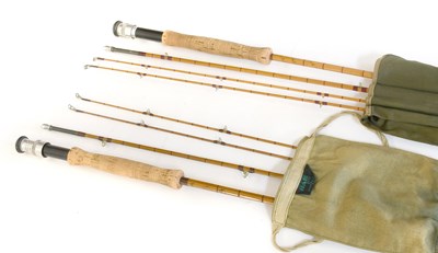 Lot 3040 - A Hardy 9' Gold Medal Split Cane Fly Rod