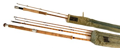 Lot 3048 - A Hardy Halford Knockabout Split Cane Fly Rod