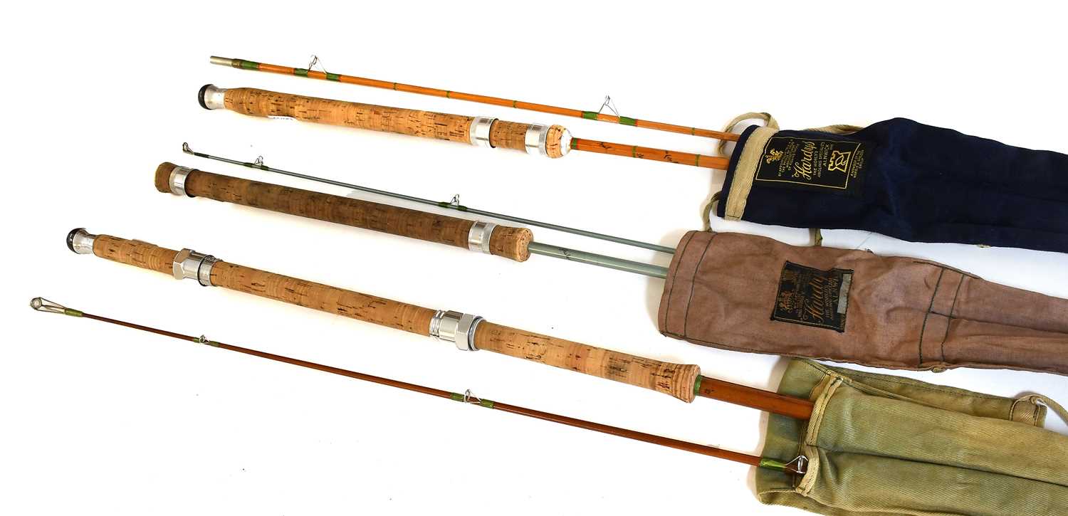 Lot 3066 - A Hardy Wanless 9/10 lb 8' Split Cane