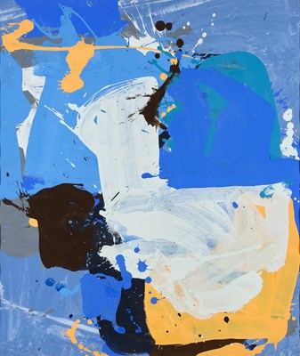 Lot 116 - Brian Fielding (1933-1987) Abstract Signed and...