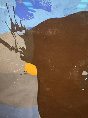 Lot 116 - Brian Fielding (1933-1987) Abstract Signed and...
