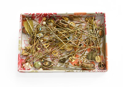 Lot 229 - A Large Quantity of Stick Pins, including...