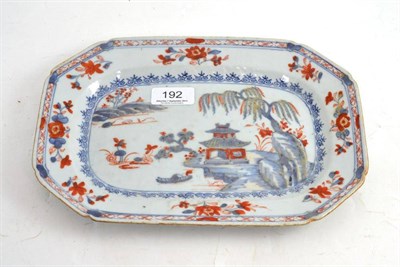 Lot 192 - A 18th century Chinese small meat dish