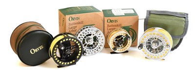 Lot 3104 - An Orvis Battenkill Large Arbor IV Fly Reel