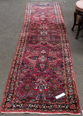 Lot 1283 - Lilihan Runner, the raspberry floral field...