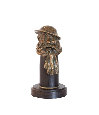 Lot 601 - An Early 20th Century Bronzed Car Mascot, in...