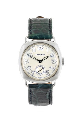 Lot 2238 - Longines: A Stainless Steel Limited Edition...