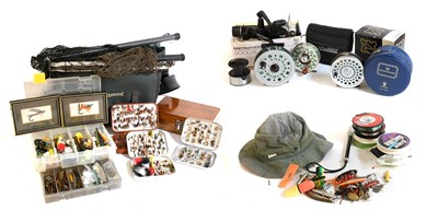 Lot 3099 - An Assortment of Various Fishing Items