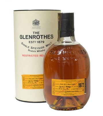 Lot Glenrothes 1972 "Restricted Release" Single...