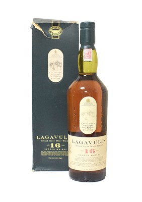 Lot 3157 - Lagavulin 16 Year Old Single Islay Malt Scotch...