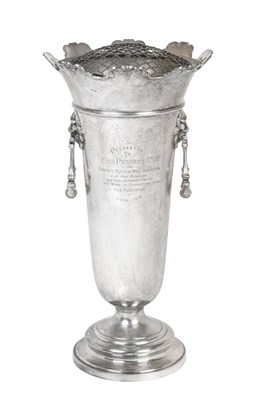 Lot 2204 - A George V Silver Vase