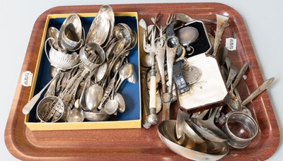 Lot 83 - A Collection of Assorted Silver and Silver...