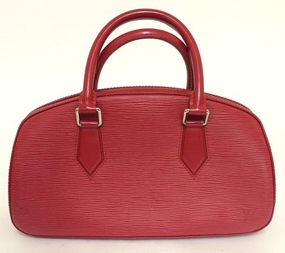 Lot 1000 - Louis Vuitton Jasmine Red Epi Leather Handbag,...