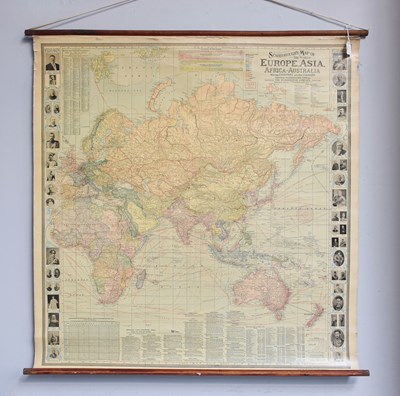 Lot 1228 - Scarborough's Map of the World: Europe, Asia,...