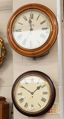 Lot 205 - A Twelve Inch Dial, Single Fusee Wall...