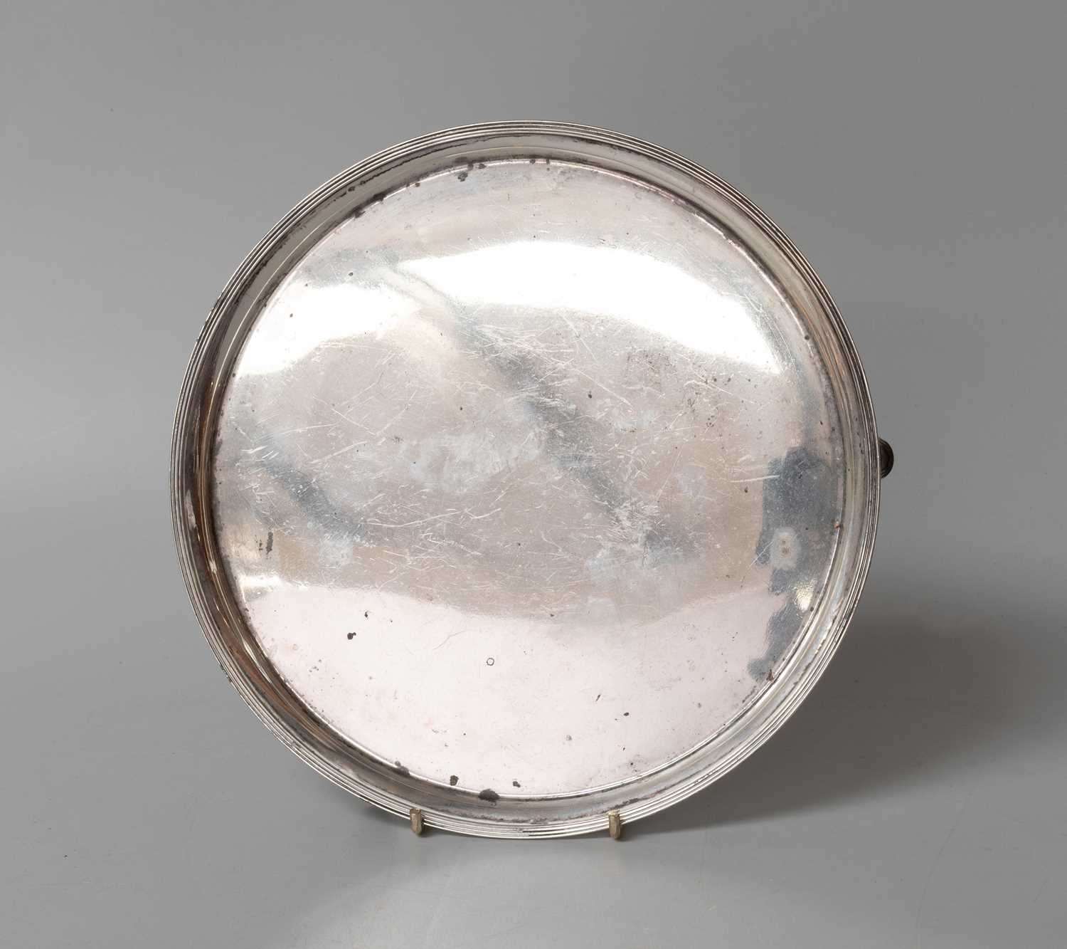 Lot 36 - An Edward VIII Silver Waiter, by Finnigans Ltd....
