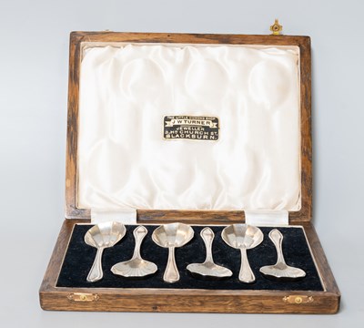 Lot 79 - A Cased Set of Six George V Silver Spoons, by...