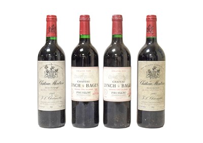Lot 3038 - Château Lynch Bages 1996, Pauillac (two...