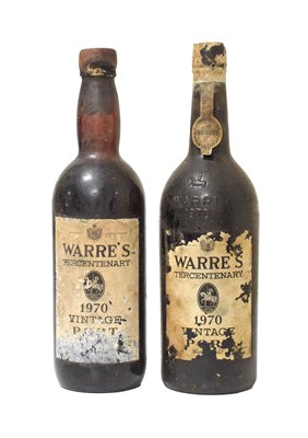 Lot 3080 - Warre's Tercentenary 1970 Vintage Port (two...