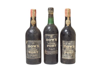 Lot 3060 - Dow's 1966 Vintage Port (one bottle), Dow's...