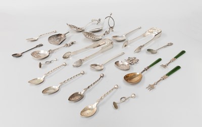Lot 126 - A Collection of Assorted Silver Flatware,...