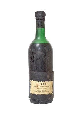 Lot 3063 - Graham's 1963 Vintage Port (one bottle)