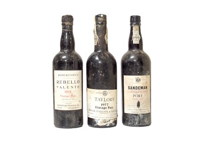 Lot 3075 - Taylor's 1977 Vintage Port (one bottle),...