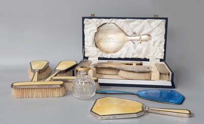 Lot 136 - A Collection of Assorted Silver Dressing-Table...