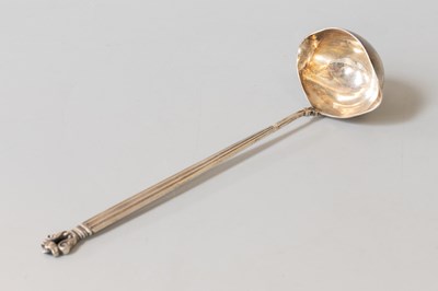 Lot 111 - A Danish Silver Sauce-Ladle, by Georg Jensen,...