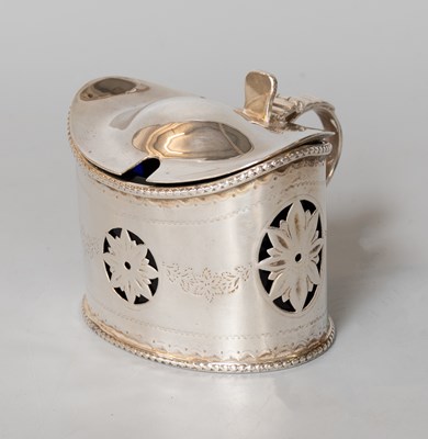 Lot 60 - A George III Irish Silver Mustard-Pot, Maker's...
