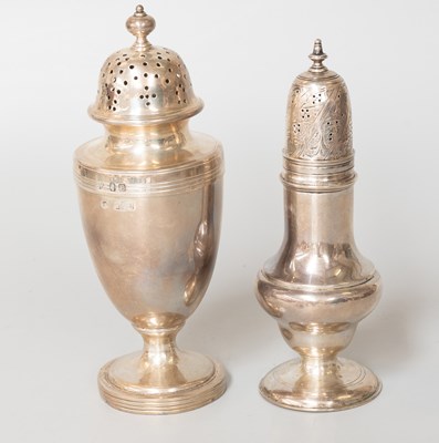 Lot 61 - An Edward VII Irish Silver Caster, by James...