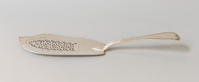Lot 114 - A Victorian Irish Silver Fish-Slice, by Philip...