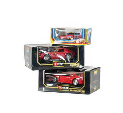 Lot 713 - Burago: A 1:18 Diecast Model of a Ferrari 250...
