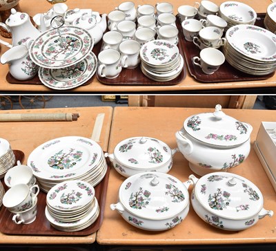 Lot 514 - GLM Staffordshire Fine Bone Chine Indian Tree...