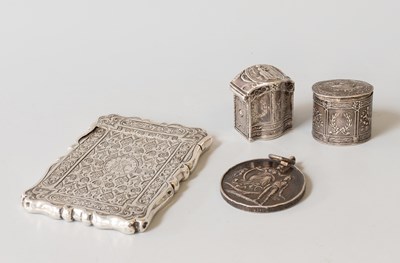Lot 117 - A Collection of Assorted Silver, including a...